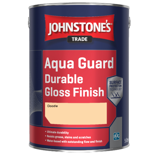 Johnstone's Aqua Guard Durable Gloss Finish - Doodle - 1ltr