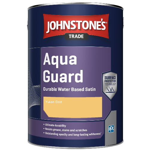 Aqua Guard Durable Water Based Satin - Yukon Gold - 2.5ltr