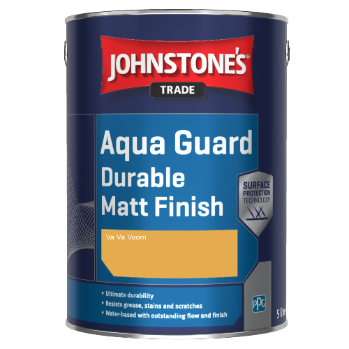 Johnstone's Aqua Guard Durable Matt Finish - Va Va Voom - 1ltr