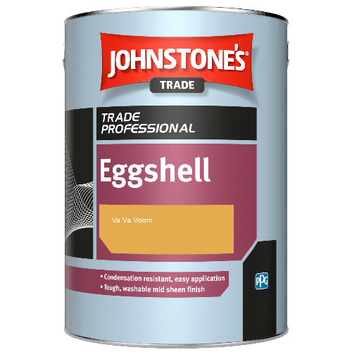 Johnstone's Eggshell spirit based paint - Va Va Voom - 2.5ltr