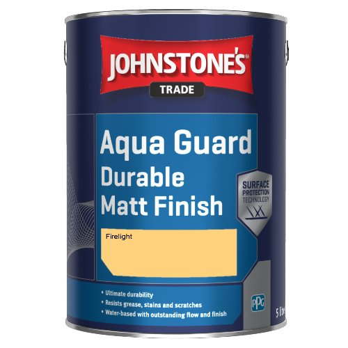 Johnstone's Aqua Guard Durable Matt Finish - Firelight - 1ltr