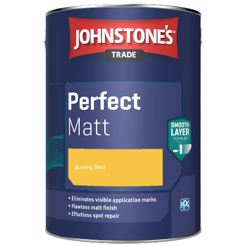 Johnstone's Perfect Matt - Burning Gold - 2.5ltr