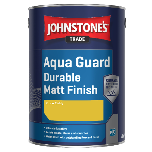 Johnstone's Aqua Guard Durable Matt Finish - Gone Giddy - 2.5ltr