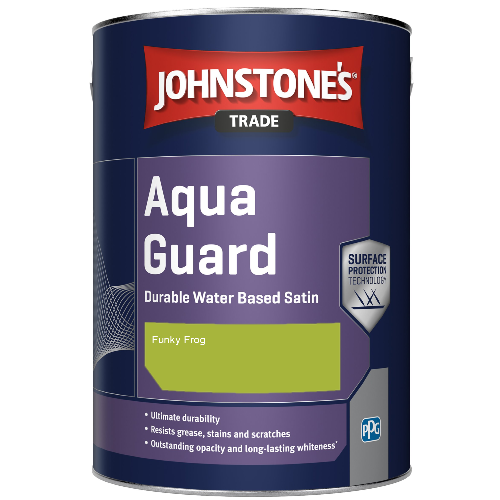 Aqua Guard Durable Water Based Satin - Funky Frog - 5ltr