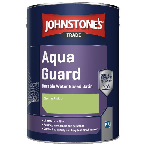 Aqua Guard Durable Water Based Satin - Spring Fields  - 1ltr