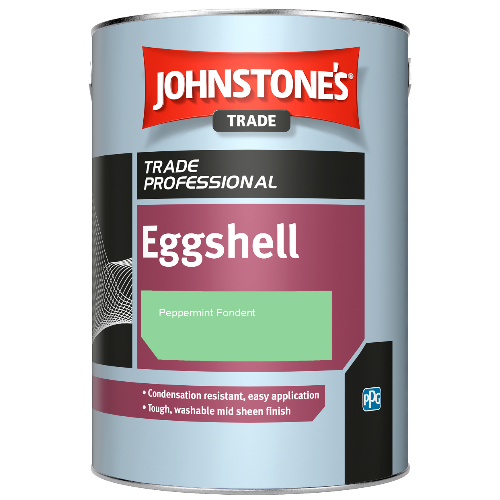 Johnstone's Eggshell spirit based paint - Peppermint Fondent - 1ltr