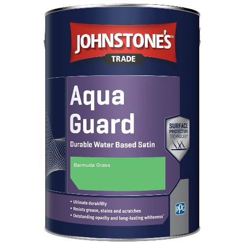 Aqua Guard Durable Water Based Satin - Bermuda Grass - 1ltr