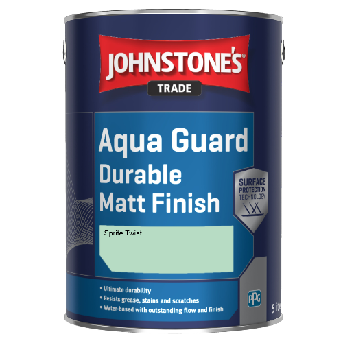 Johnstone's Aqua Guard Durable Matt Finish - Sprite Twist - 5ltr