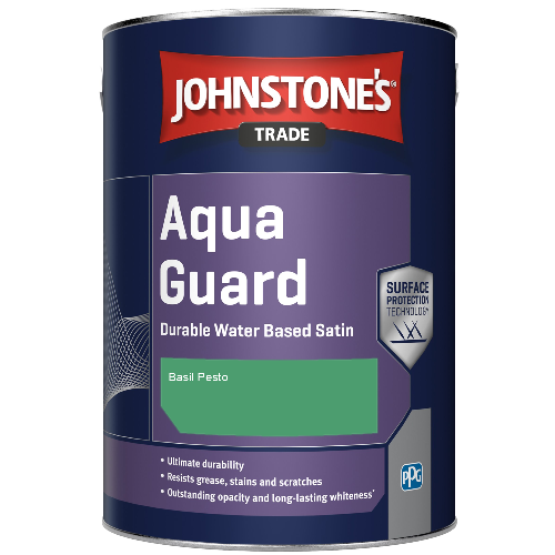 Aqua Guard Durable Water Based Satin - Basil Pesto - 1ltr