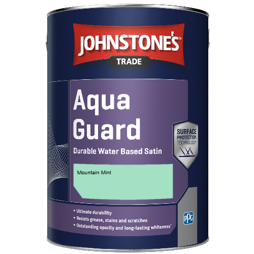 Aqua Guard Durable Water Based Satin - Mountain Mint - 5ltr