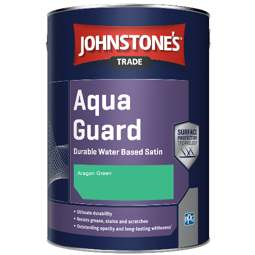 Aqua Guard Durable Water Based Satin - Aragon Green - 1ltr