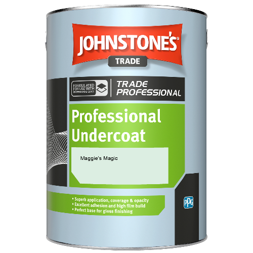 Johnstone's Professional Undercoat spirit based paint - Maggie's Magic - 2.5ltr