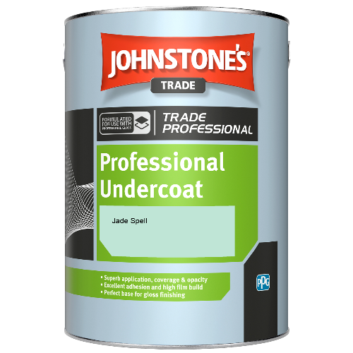Johnstone's Professional Undercoat spirit based paint - Jade Spell - 1ltr