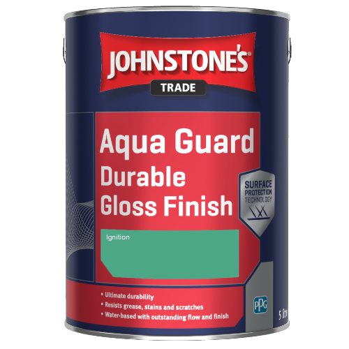Johnstone's Aqua Guard Durable Gloss Finish - Ignition - 5ltr