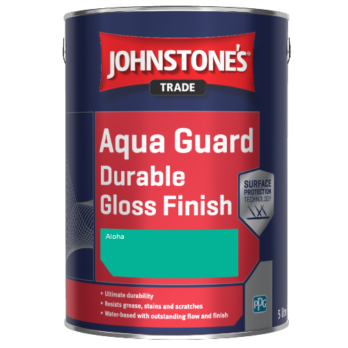 Johnstone's Aqua Guard Durable Gloss Finish - Aloha - 1ltr
