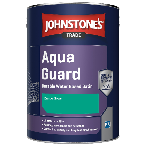 Aqua Guard Durable Water Based Satin - Congo Green - 1ltr