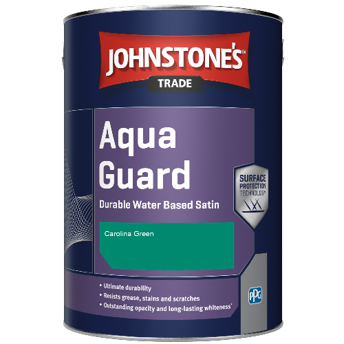 Aqua Guard Durable Water Based Satin - Carolina Green - 1ltr