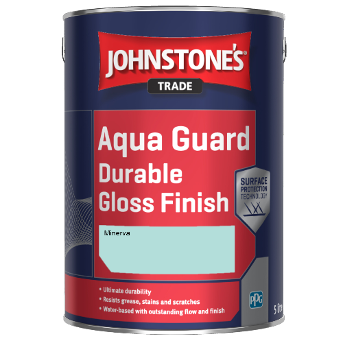 Johnstone's Aqua Guard Durable Gloss Finish - Minerva - 1ltr