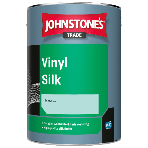 Johnstone's Trade Vinyl Silk emulsion paint - Minerva - 1ltr