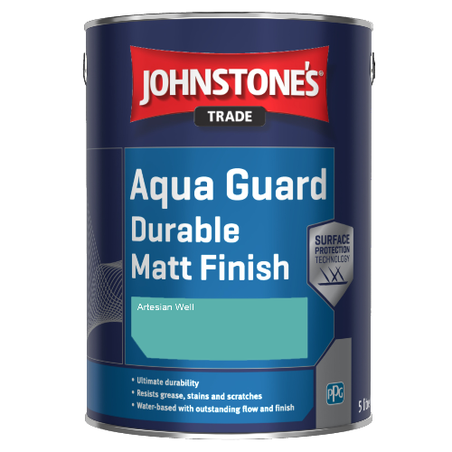 Johnstone's Aqua Guard Durable Matt Finish - Artesian Well - 2.5ltr