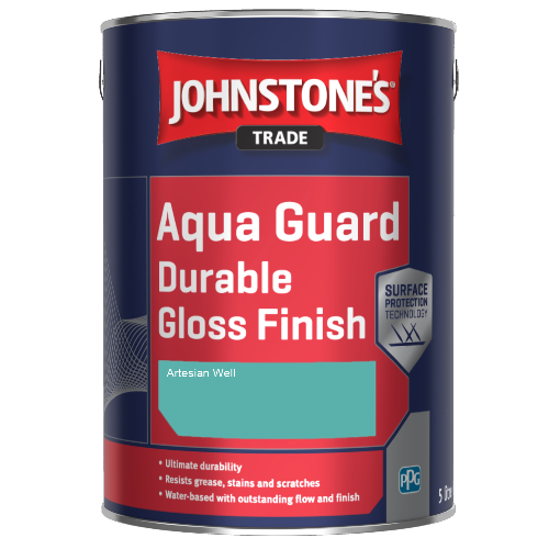 Johnstone's Aqua Guard Durable Gloss Finish - Artesian Well - 1ltr