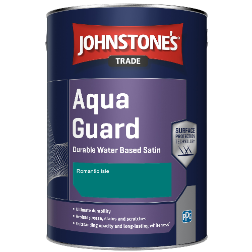 Aqua Guard Durable Water Based Satin - Romantic Isle - 1ltr