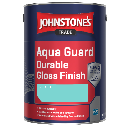 Johnstone's Aqua Guard Durable Gloss Finish - Isle Royale - 1ltr