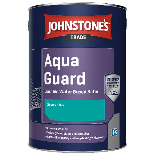 Aqua Guard Durable Water Based Satin - Grecian Isle - 1ltr