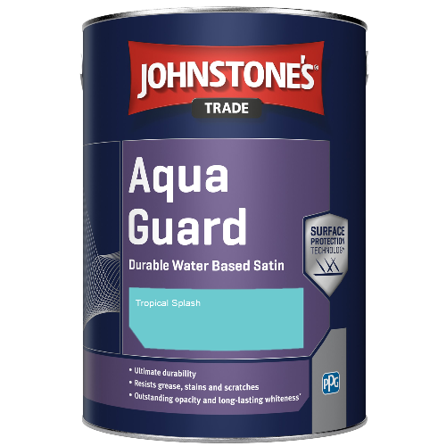 Aqua Guard Durable Water Based Satin - Tropical Splash - 5ltr