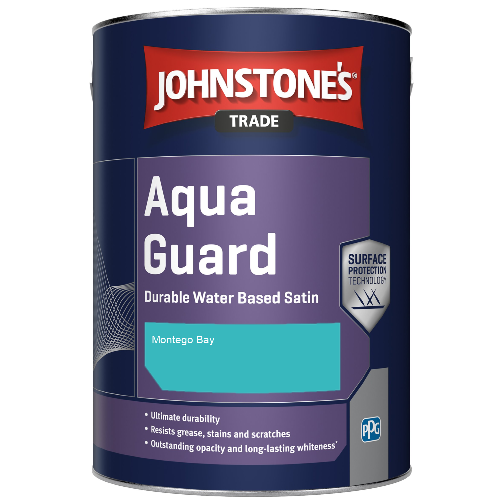 Aqua Guard Durable Water Based Satin - Montego Bay - 1ltr