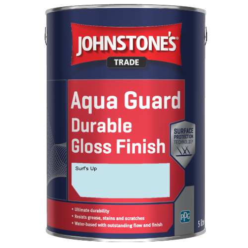 Johnstone's Aqua Guard Durable Gloss Finish - Surf's Up - 1ltr