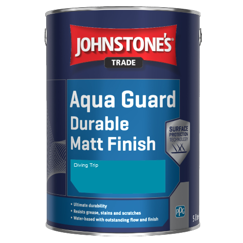 Johnstone's Aqua Guard Durable Matt Finish - Diving Trip - 2.5ltr
