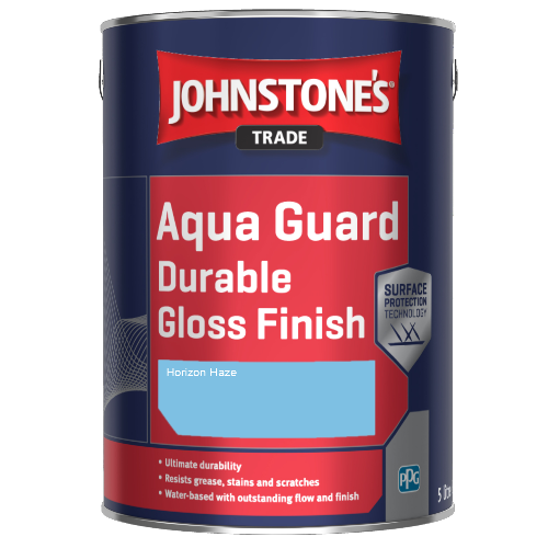 Johnstone's Aqua Guard Durable Gloss Finish - Horizon Haze - 1ltr