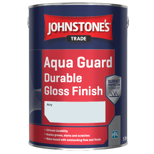 Johnstone's Aqua Guard Durable Gloss Finish - Airy - 1ltr
