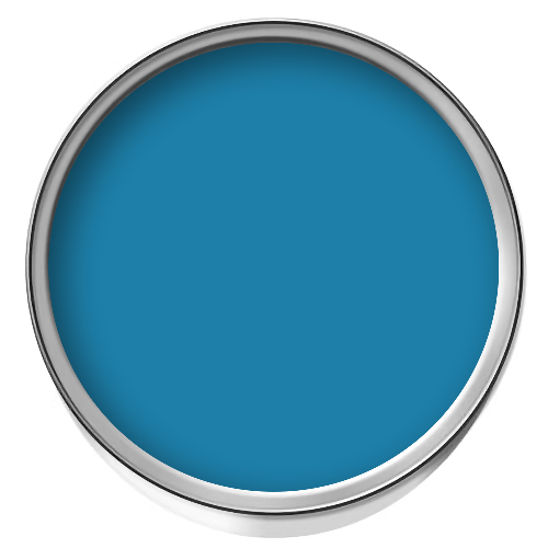 Johnstone's Aqua Water Based Satin finish paint - Blue Paisley - 2.5ltr