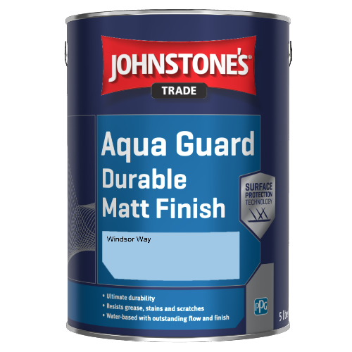 Johnstone's Aqua Guard Durable Matt Finish - Windsor Way - 1ltr