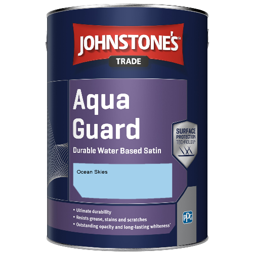 Aqua Guard Durable Water Based Satin - Ocean Skies - 2.5ltr