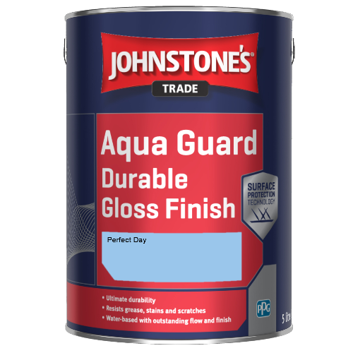 Johnstone's Aqua Guard Durable Gloss Finish - Perfect Day  - 1ltr
