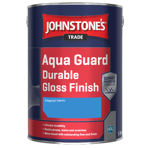 Johnstone's Aqua Guard Durable Gloss Finish - Magical Merlin - 1ltr