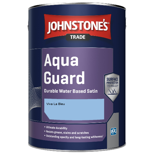 Aqua Guard Durable Water Based Satin - Viva La Bleu - 5ltr