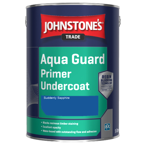 Aqua Guard Primer Undercoat - Suddenly Sapphire - 2.5ltr