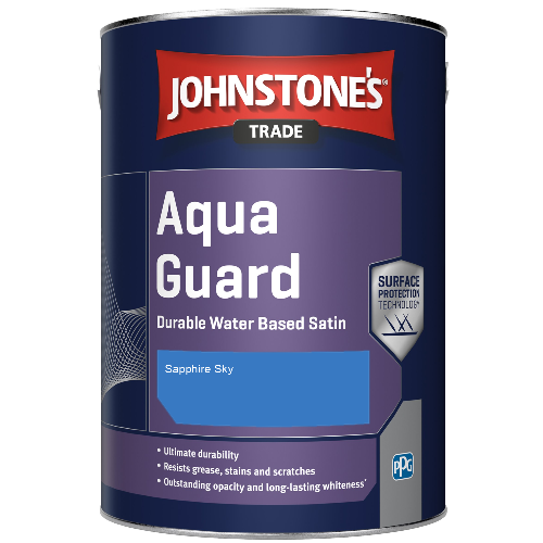 Aqua Guard Durable Water Based Satin - Sapphire Sky - 1ltr