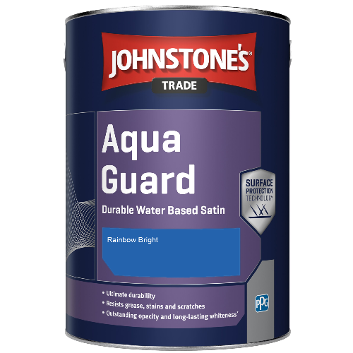 Aqua Guard Durable Water Based Satin - Rainbow Bright - 1ltr