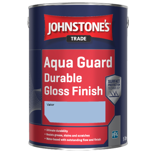 Johnstone's Aqua Guard Durable Gloss Finish - Valor - 1ltr
