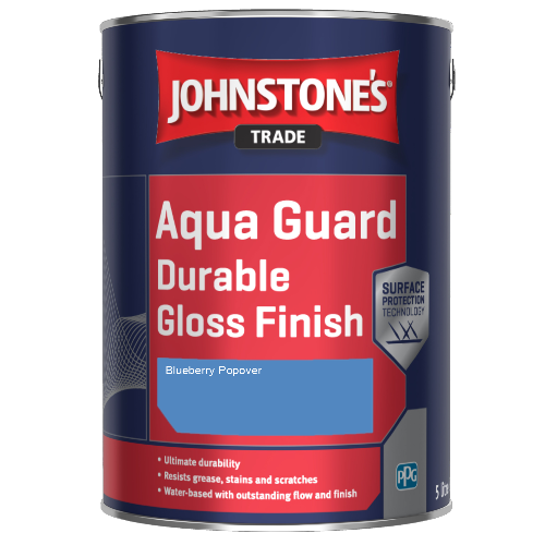 Johnstone's Aqua Guard Durable Gloss Finish - Blueberry Popover - 5ltr