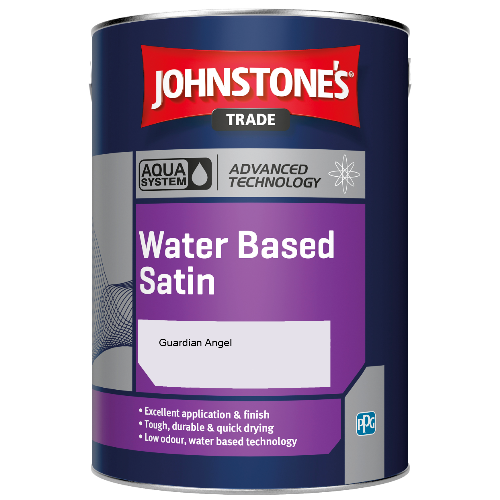 Johnstone's Aqua Water Based Satin finish paint - Guardian Angel - 1ltr
