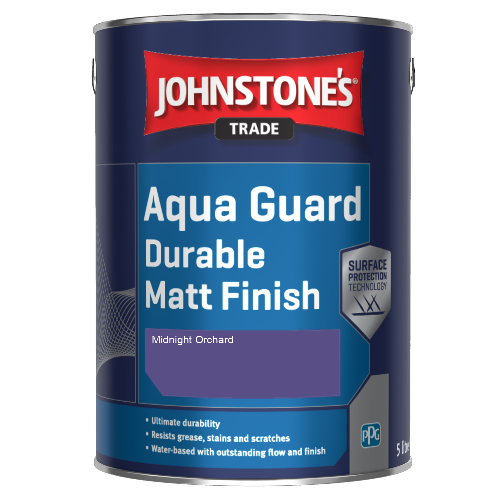 Johnstone's Aqua Guard Durable Matt Finish - Midnight Orchard - 1ltr