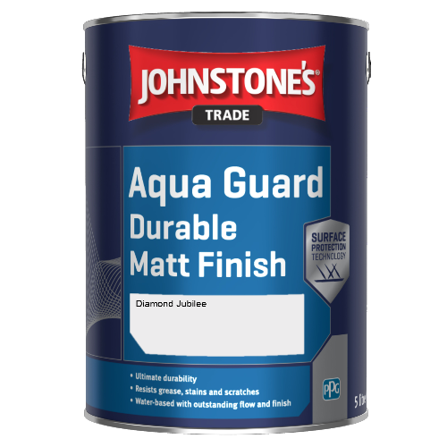Johnstone's Aqua Guard Durable Matt Finish - Diamond Jubilee - 1ltr