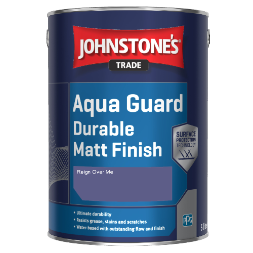 Johnstone's Aqua Guard Durable Matt Finish - Reign Over Me  - 1ltr