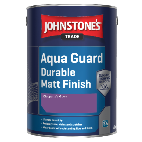 Johnstone's Aqua Guard Durable Matt Finish - Cleopatra's Gown - 1ltr